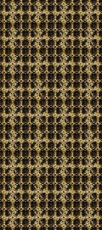 Seamless golden pattern. Golden pattern on pleasant colors with golden elements. Raster oriental...