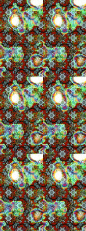 Stylish invitation and greeting card concept. Top view, soft green and brown color style. Floral composition, hand painted, delicate template. Scenic flower pattern.の写真素材