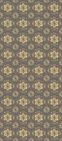 Traditional arabic decor on pleasant colors. Vintage design element in Eastern style. Ornamental...