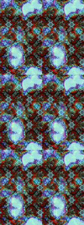 Sketch Floral Pattern in Raster illustration. Beautiful fabric pattern. Flat Flower Elements Design....