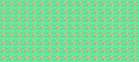 Sketch royal luxury golden baroque damask vintage. Raster sketch pattern with gold antique floral medieval decorative, leaves and golden pattern ornaments on green, beige and neutral colors.の写真素材