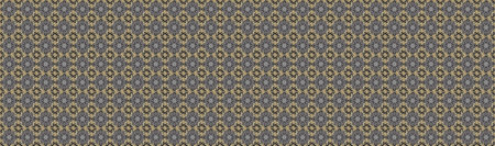 Traditional raster and golden pattern. Damask seamless ornament. Classic oriental pattern over gray and beige colors.の写真素材