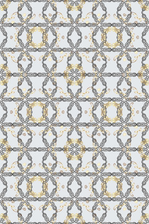 Seamless Floral Pattern in Raster illustration. Color Spring Theme seamless pattern Background....