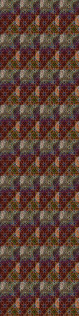 Flat Flower Elements Design. Floral fantasy design on a bright background sketch pattern. Color...