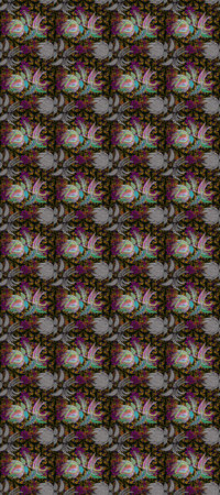 Nice fabric pattern. Beautiful watercolor seamless pattern.