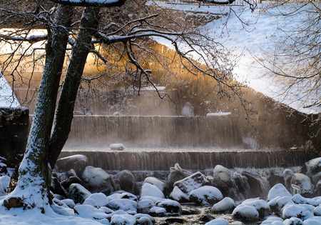 waterfallの写真素材