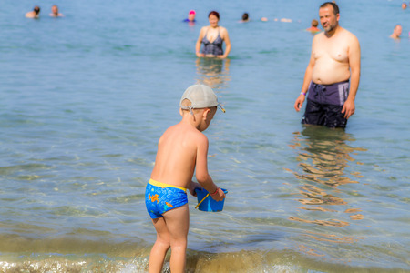 Turkey. Antalya. 16 September 2016 Beachのeditorial素材