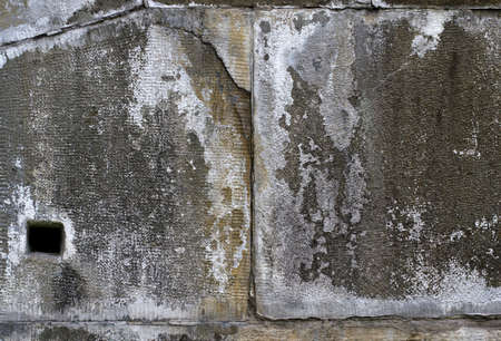 Old concrete wall with cracks. Grunge background. Textureの写真素材
