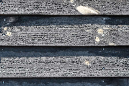 Old vintage gray wooden background. Backgrounds. Texturesの写真素材