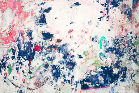 Vintage old painted concrete wall. Backgrounds. Texturesの写真素材
