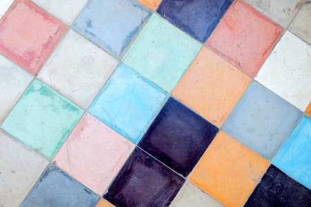 Beautiful ornament tiles in Marrakesh. Morocco. Architecture. Details Attractions Travelの写真素材