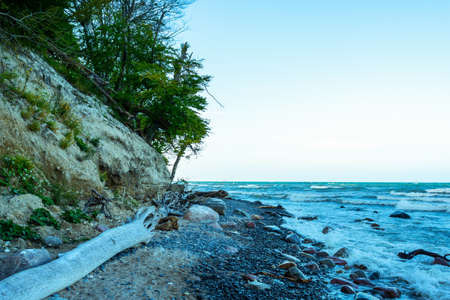 Beautiful seascape. Mons Clint. Denmark Seascape Nature Sightsの写真素材