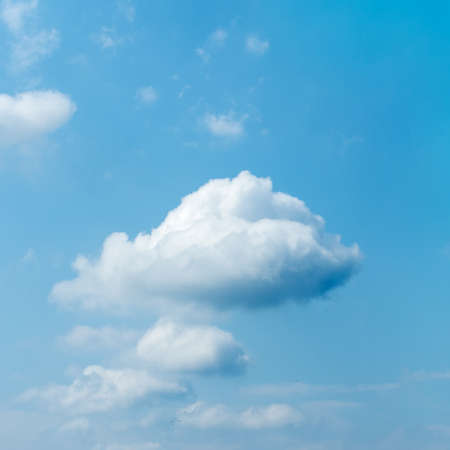 Beautiful cloud in the blue sky. Nature. Natural background.の写真素材