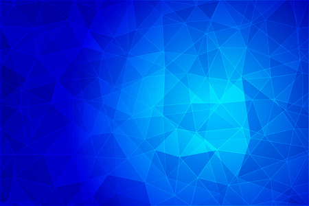 Abstract geometric background with triangular polygons, low poly style illustrationのイラスト素材