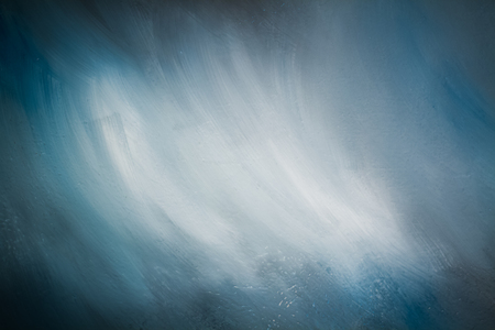 bright blue background handpaintedの写真素材