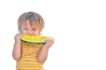 Children paint each other's faces for the holiday.の写真素材