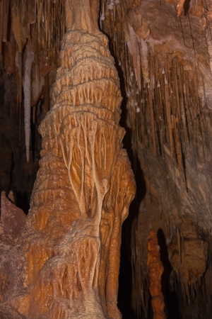 The photo shows the Fantasy cave in the Grotto Bay, Bermuda.の写真素材