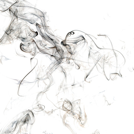 smoke on the whiteの写真素材