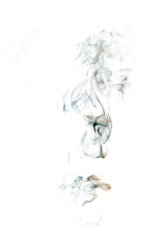 smoke on the whiteの写真素材