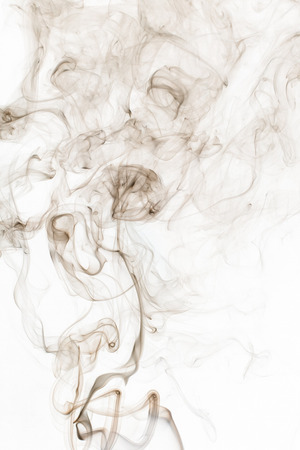This abstract photo shows the image of smoke.の写真素材