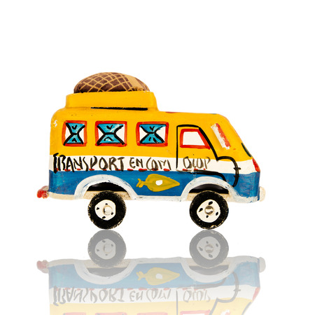 Old African toys - Bush taxisの写真素材