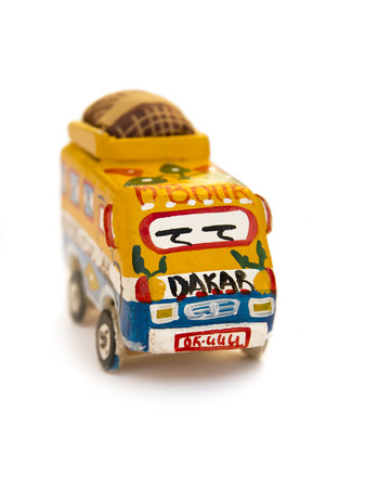 Old African toys - Bush taxisの写真素材
