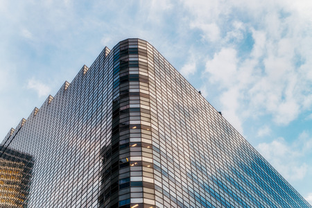 NEW YORK CITY, USA : Buildings and street life on the Manhattan. Manhattan described as the cultural and financial capital of the world and hosts the United Nations Headquarters.のeditorial素材