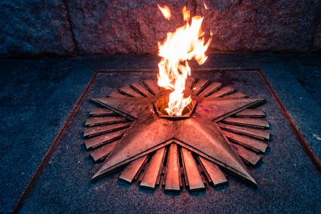 World war two infinite fire close upの写真素材