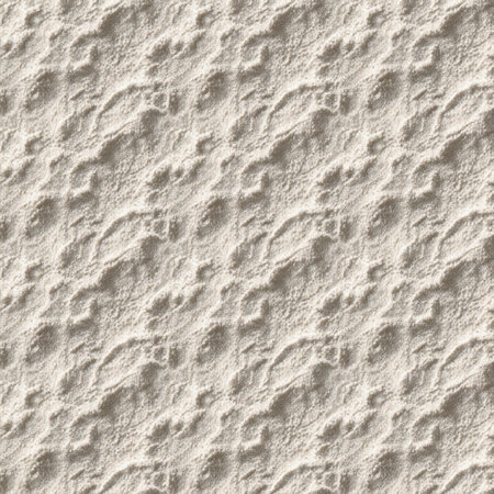 The gentle waves of soft white sand create intricate patterns, illuminated by warm daylight. This tranquil scene evokes feelings of calm and peace, inviting one to contemplate nature's artistry.の写真素材