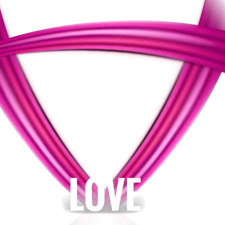 Red smear strips abstract background love, for invitations, flyers, posters isolated.のイラスト素材