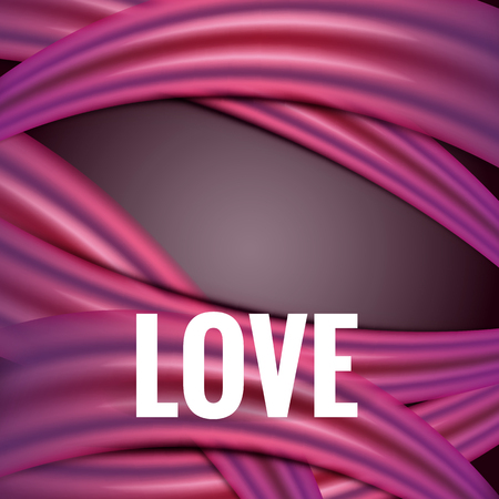 Red smear strips asbstract background loveのイラスト素材