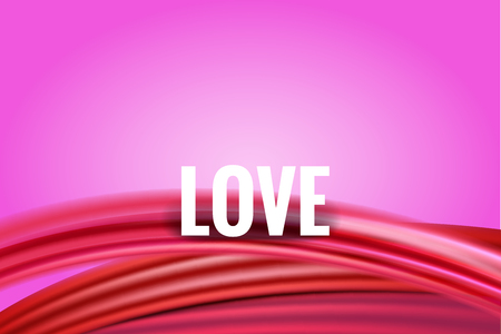 Red smear strips abstract background love, for invitations, flyers, posters, isolated.のイラスト素材