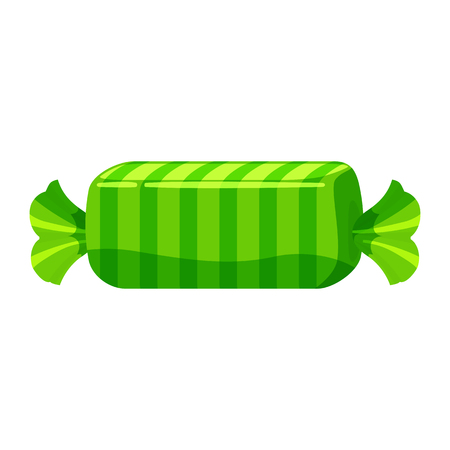 Candy colorful sweet. Bonbon candy in bright color packaging wrappingのイラスト素材
