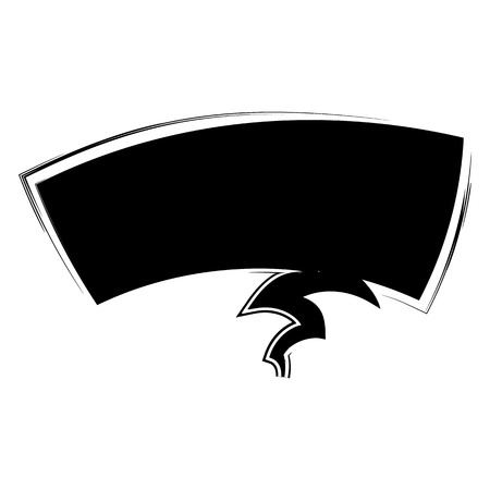 Cartoon comic speech bubble. Vector illustration and graphic elementsのイラスト素材