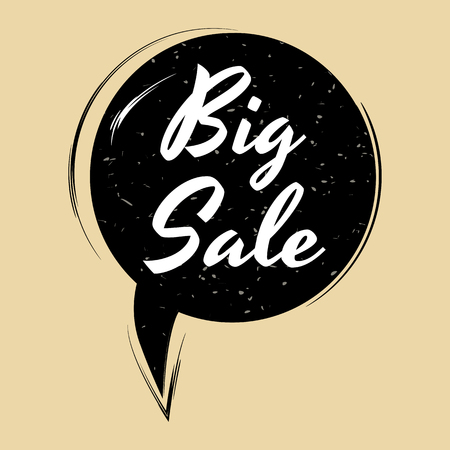 Comic speech bubble Big Sale in pop art styleのイラスト素材