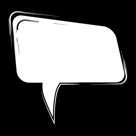 Cartoon comic speech bubble. Vector illustration and graphic elementsのイラスト素材