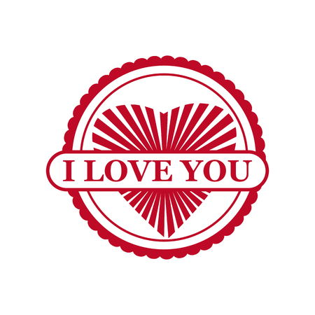 Set Valentine s Day and Wedding Romantic postage stampのイラスト素材