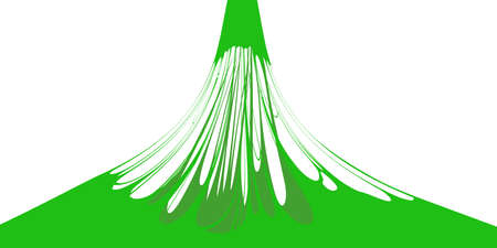 Slime sticky stretched. Green funny squesse, jelly glue liquid substance, tencion, elasticity. Vector illustrationのイラスト素材