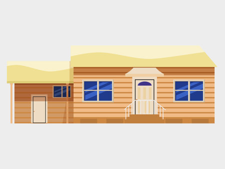 House traditional building. Mansion home, apartment vectorのイラスト素材