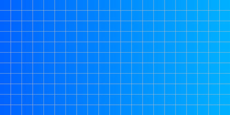 Perspective grid on a blue background. Futuristic vector illustration. Background in the style of the 80s.のイラスト素材