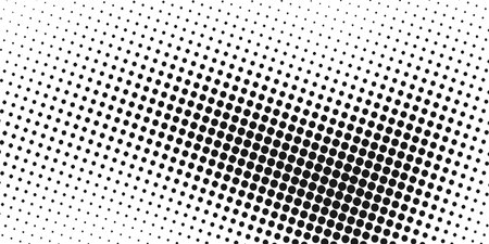 Abstract vector background, fading dot effect, shades of grayのイラスト素材