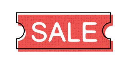 Sale sticker, design vector elementのイラスト素材