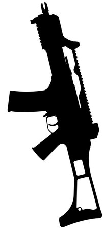 G36 automatic gun for shootingのイラスト素材
