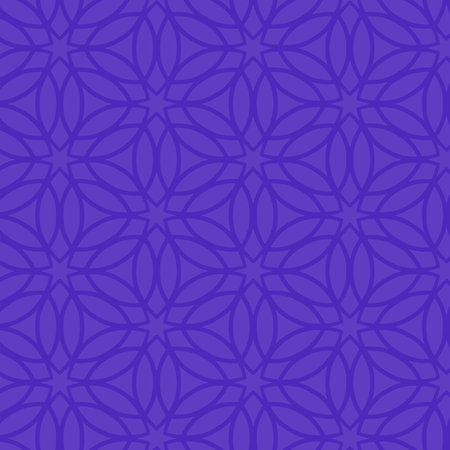 background pattern in the form of flowers on a blue backgroundのイラスト素材