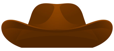 cowboy hat vector illustrationのイラスト素材