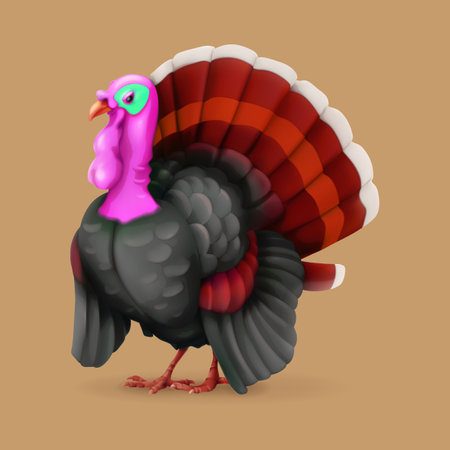 beautiful colorful turkish vector illustration