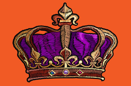 krann gray crown for the monarchのイラスト素材