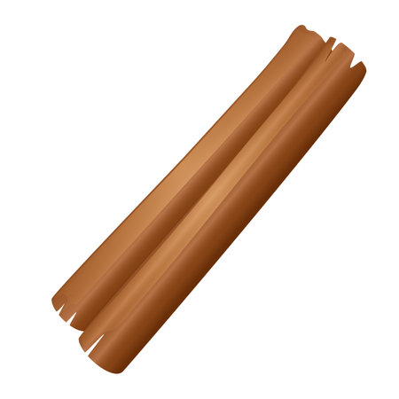 cinnamon rolled in spice tubeのイラスト素材