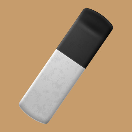 black and white eraser for studyのイラスト素材