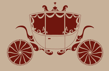 carriage for an important personのイラスト素材